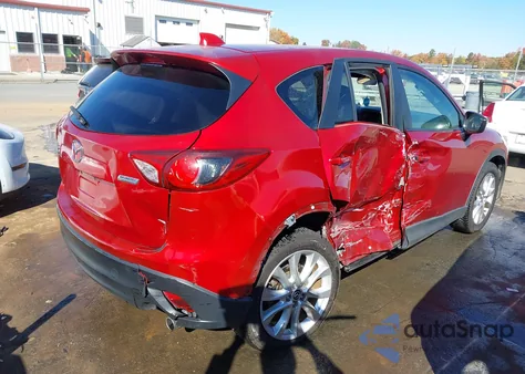 2015 Mazda Cx-5 Grand Touring из США, поврежденный, VIN JM3KE4DYXF0490545